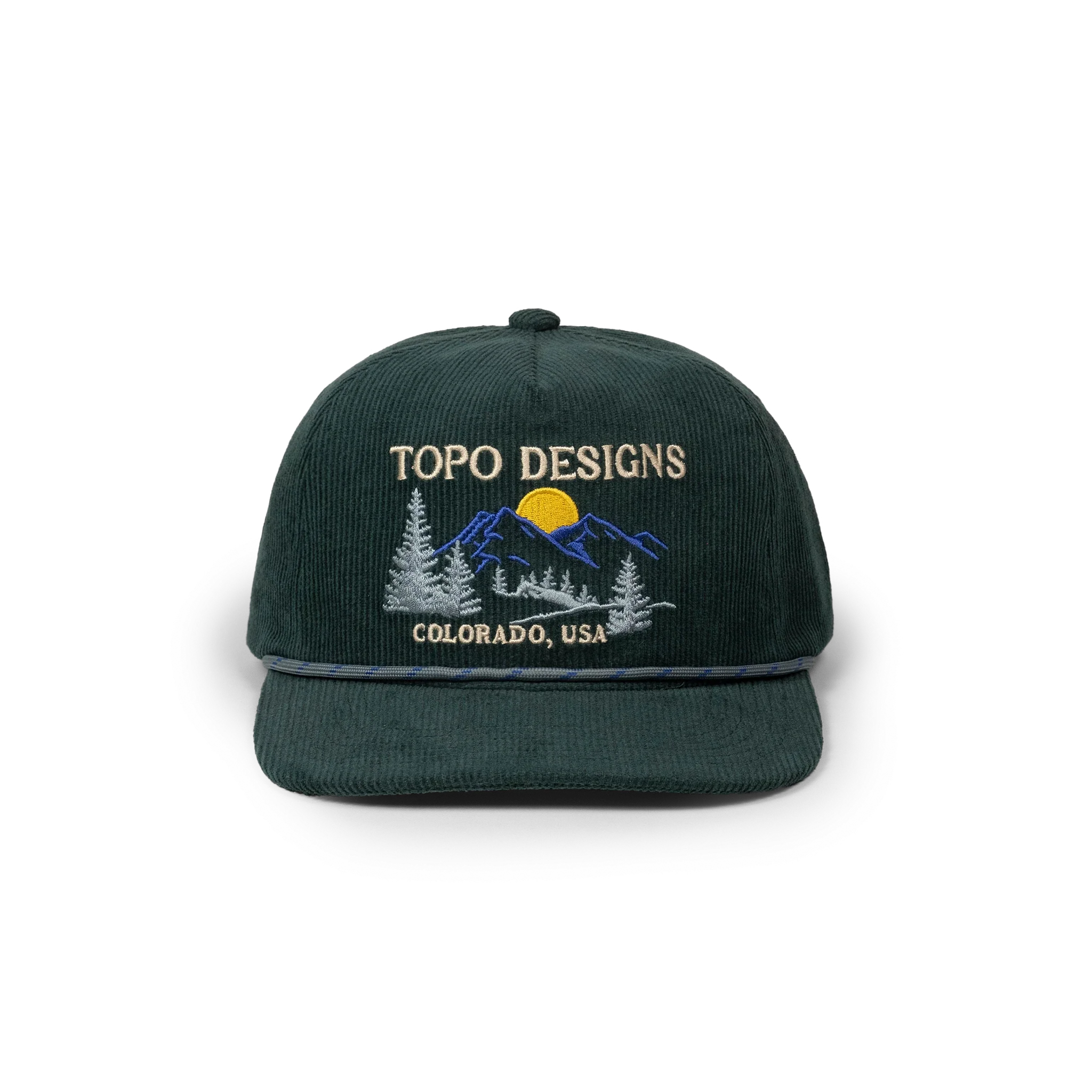 Corduroy Trucker Hat - Pine Ridge - Final Sale